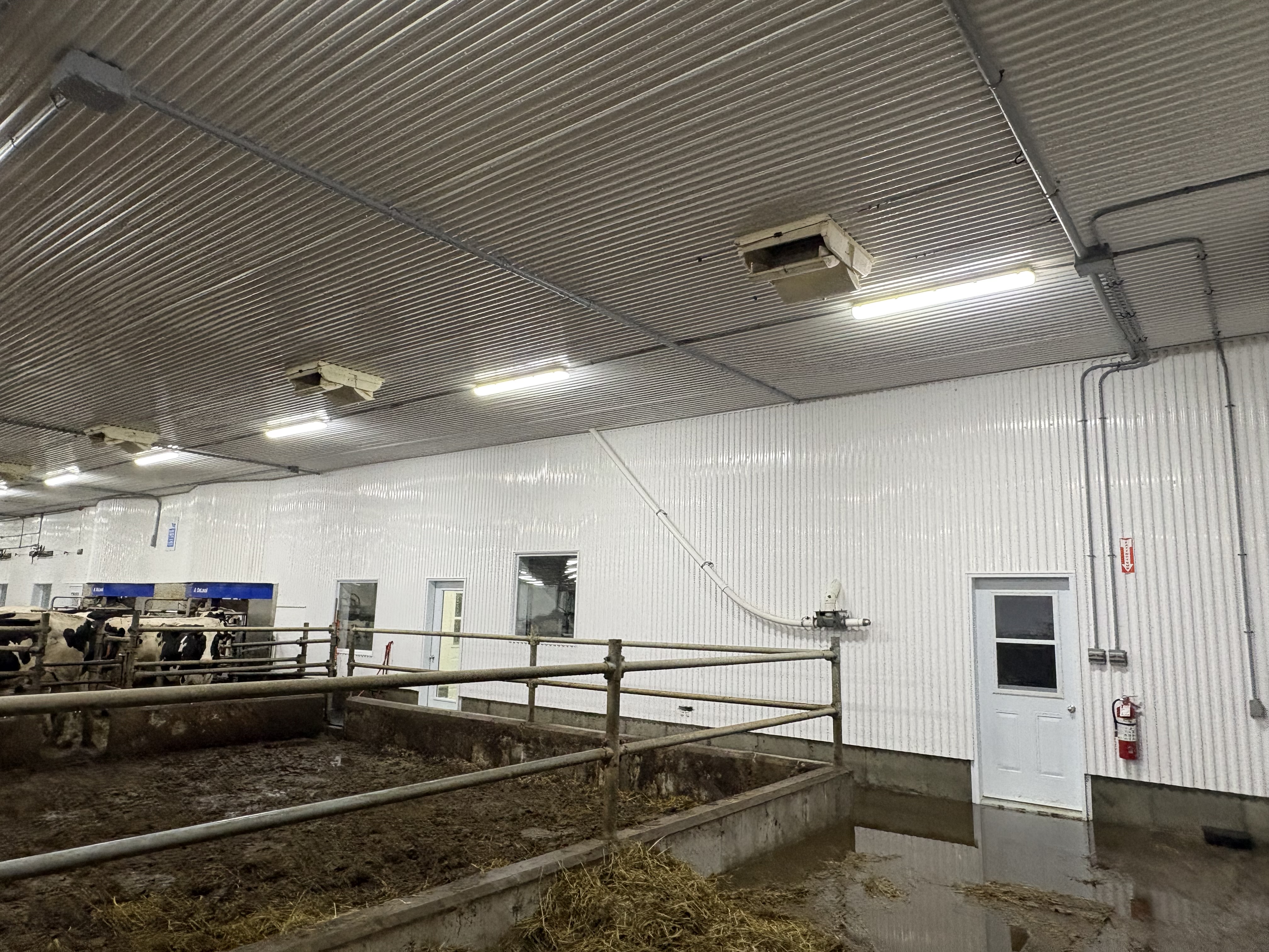 Nettoyage agricole à Luceville, Québec par MK Prestige — Ferme Préross